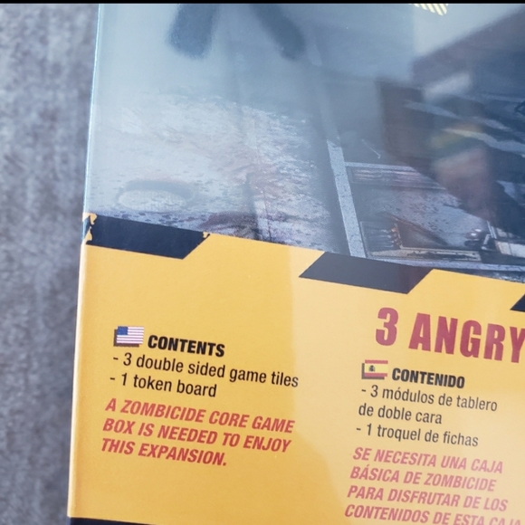 ZOMBICIDE 3 Angry Neighbors Game Tiles New - Picture 2 of 7